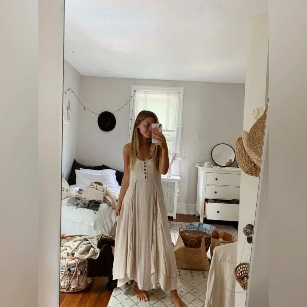 FREE PEOPLE SIMPLE BEAUTY DRESS - Picture 2 of 4